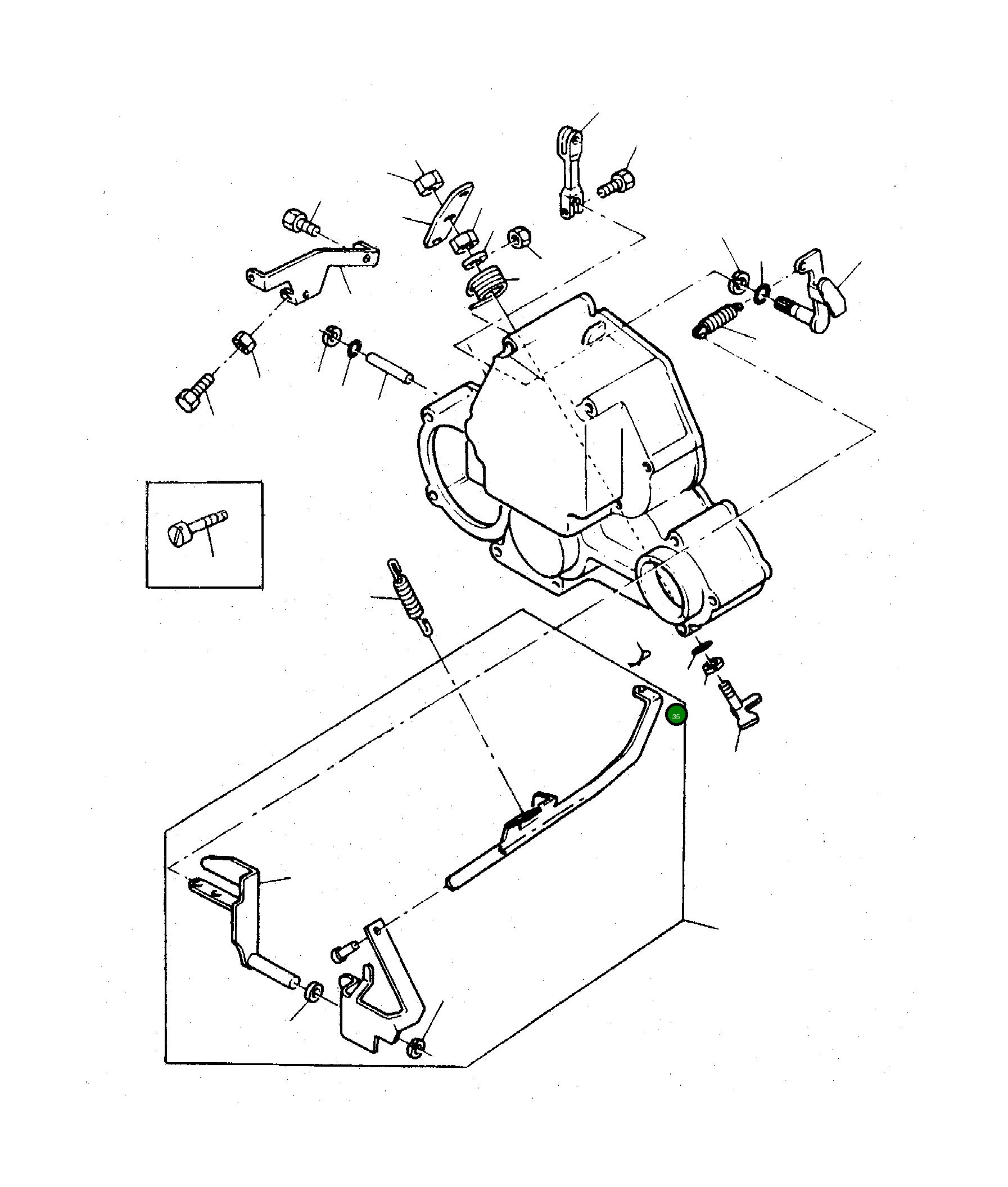 Кольцо уплотнительное (O-Ring) PKP000152 Komatsu