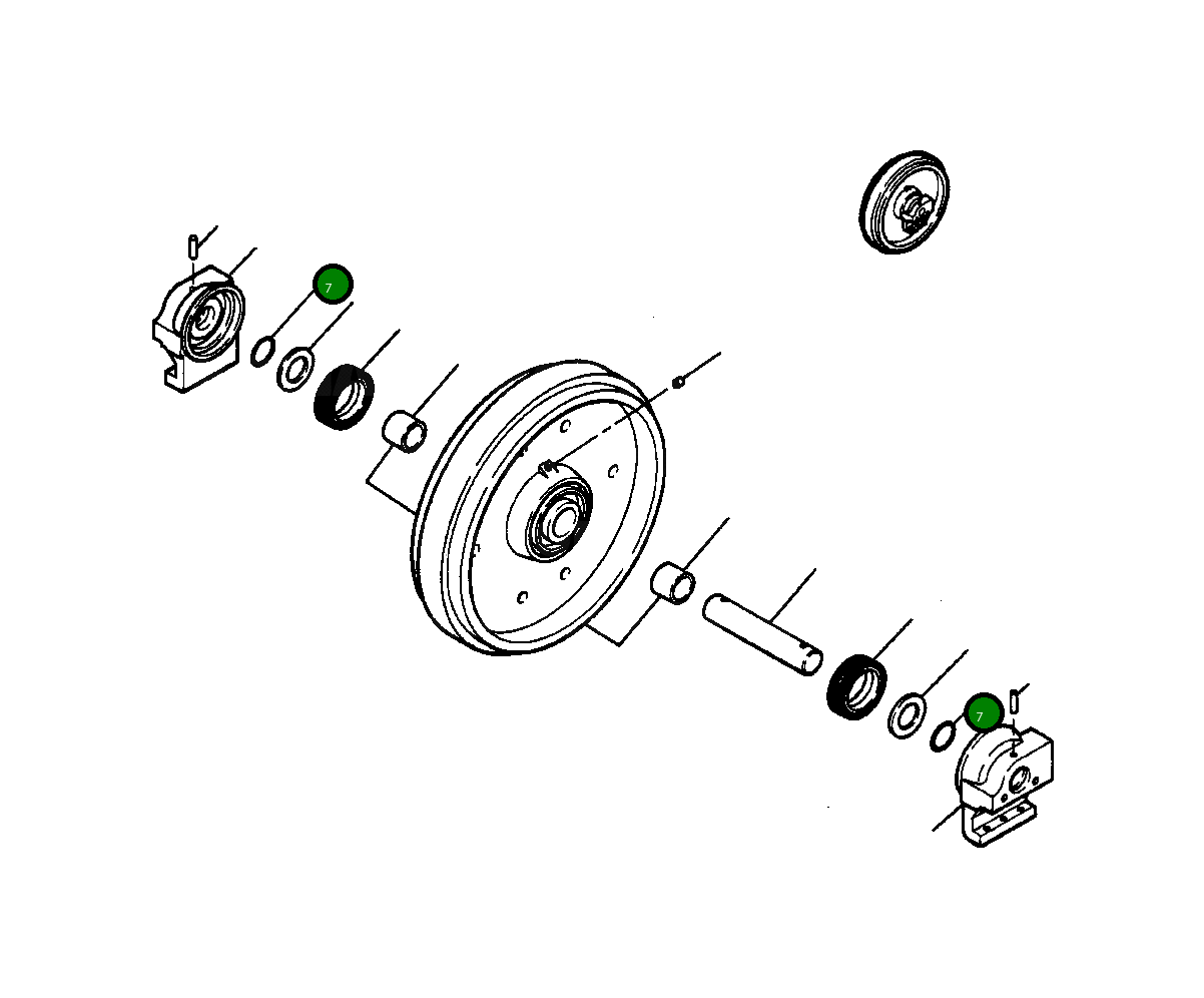 Кольцо уплотнительное (O-Ring) 655 278 C1 Komatsu