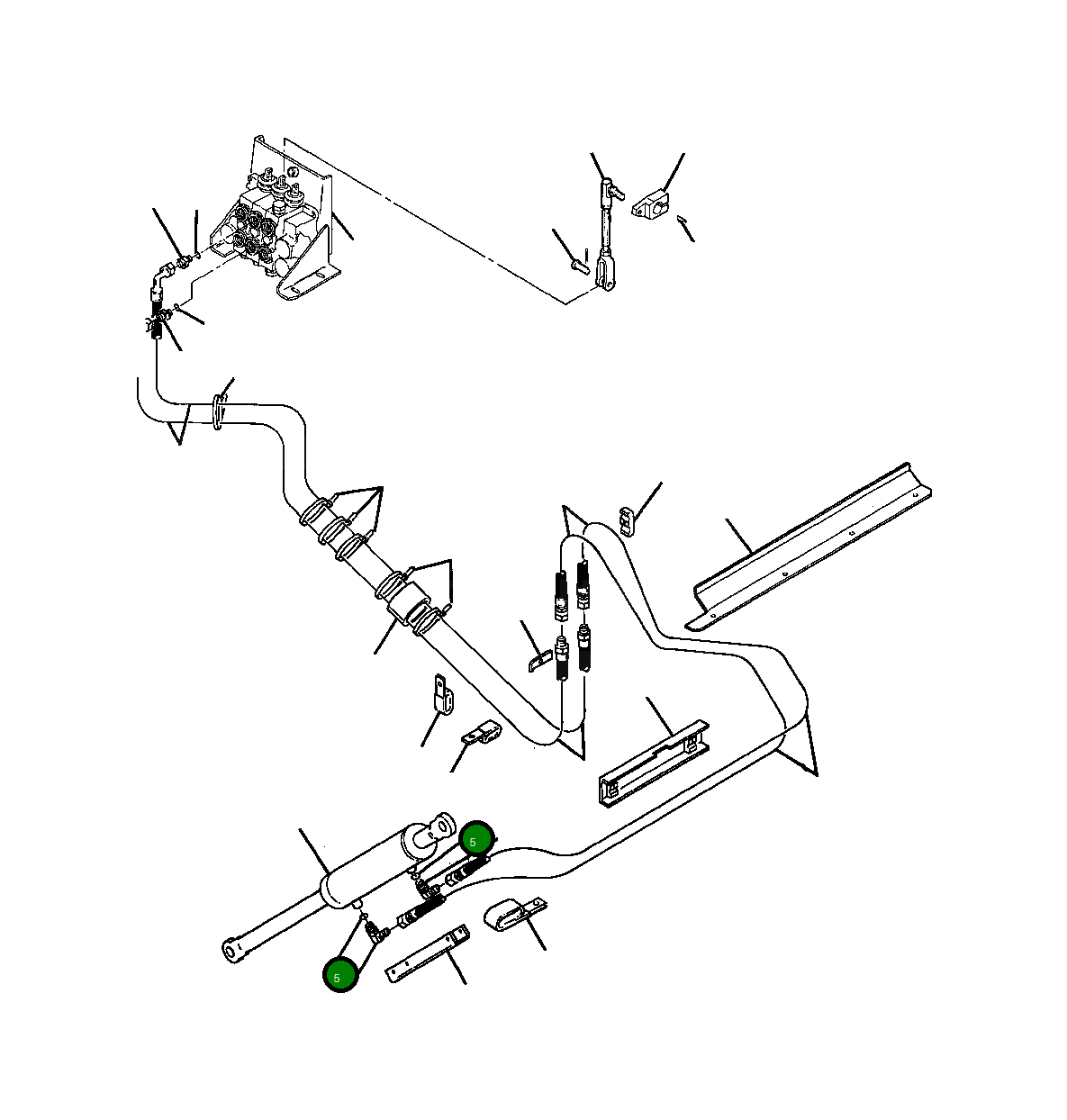Кольцо уплотнительное (O-Ring) 364 885 R1 Komatsu