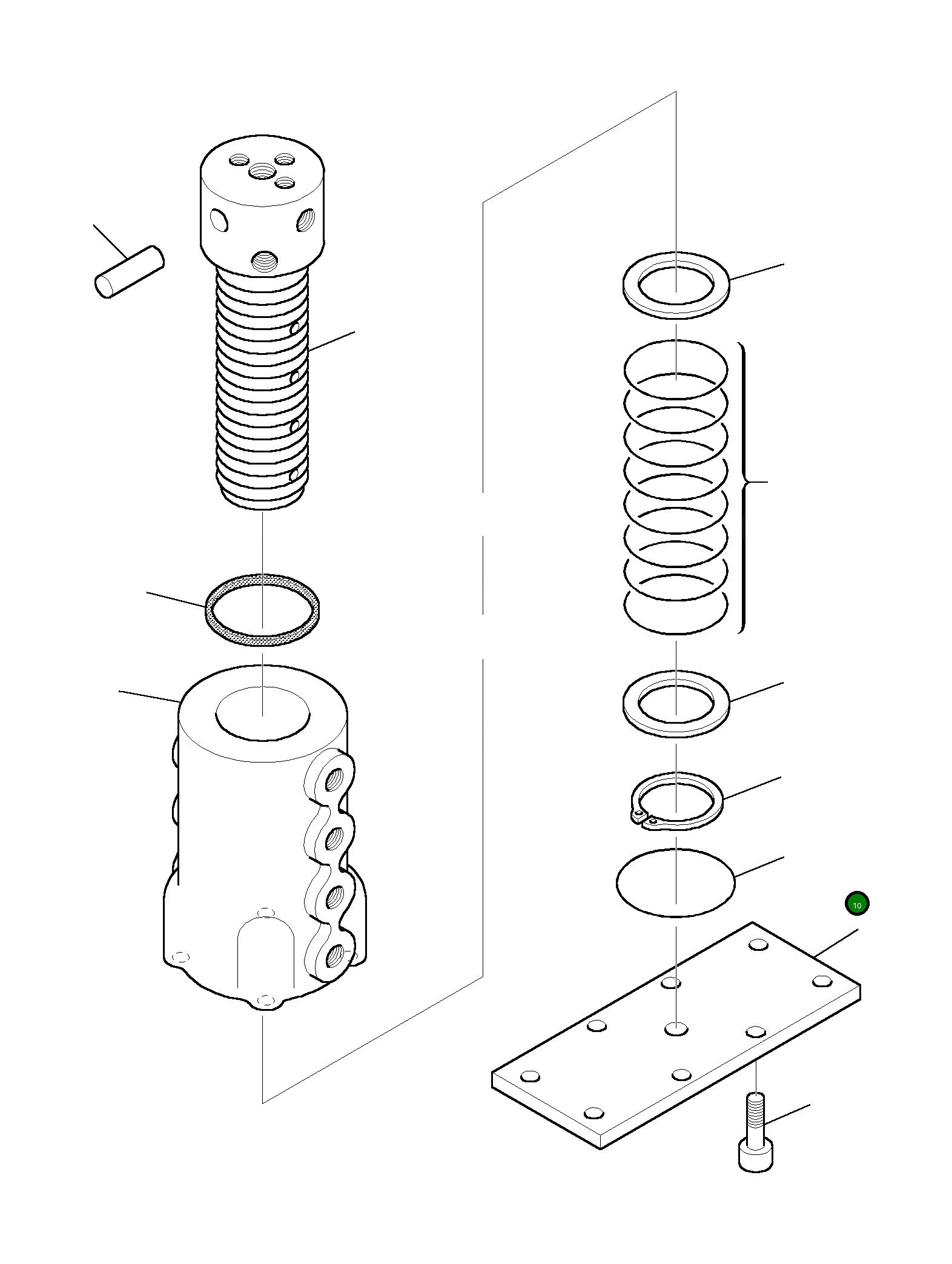 Кольцо уплотнительное (O-Ring) 200150608 Komatsu