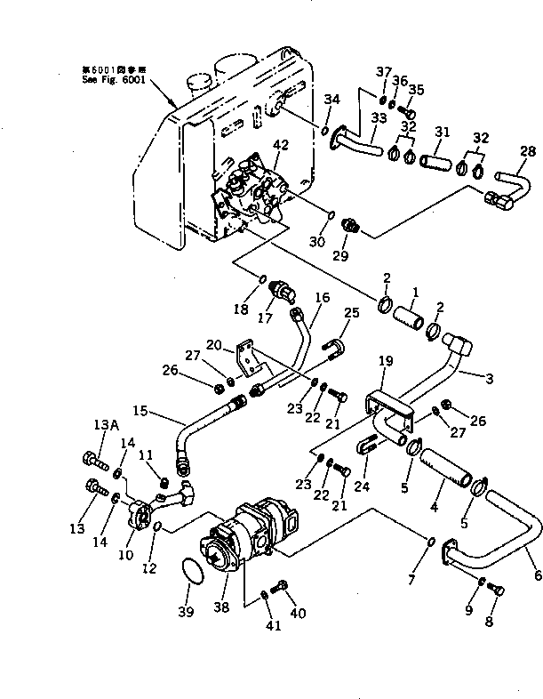 Кольцо уплотнительное (O-Ring) 07000-22105  Komatsu
