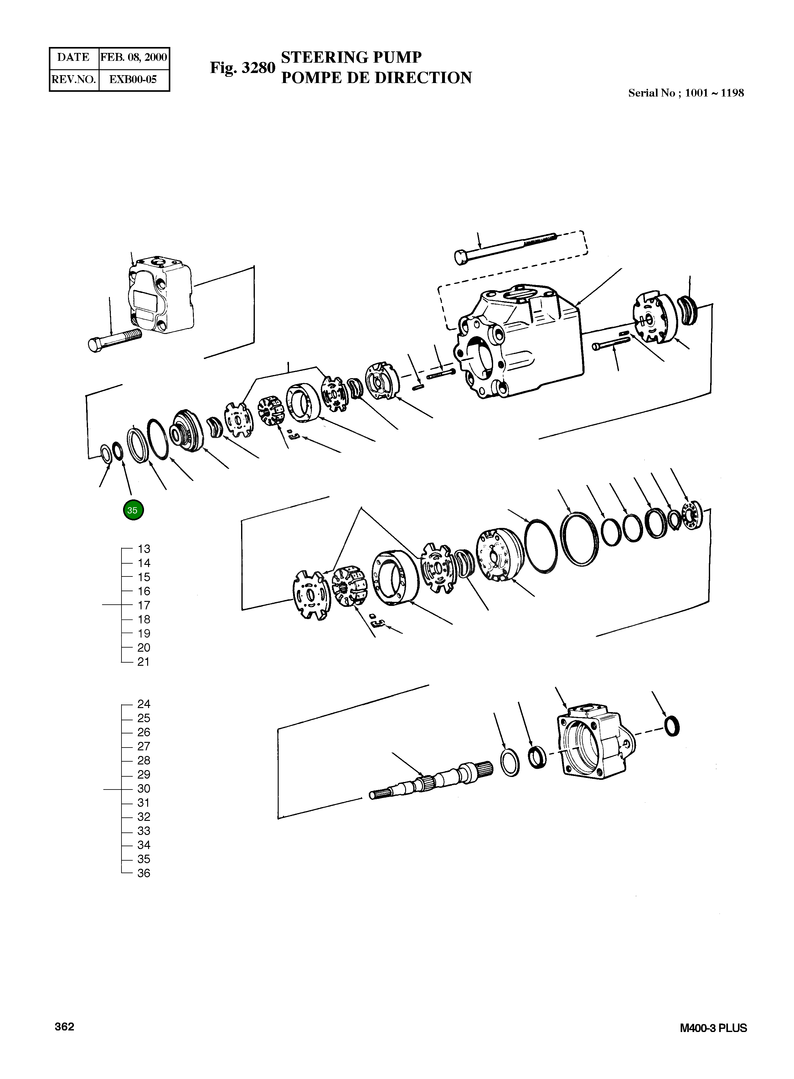Кольцо уплотнительное (O-Ring) 262401 Komatsu