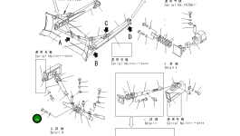 Болт 195-71-31360 Komatsu