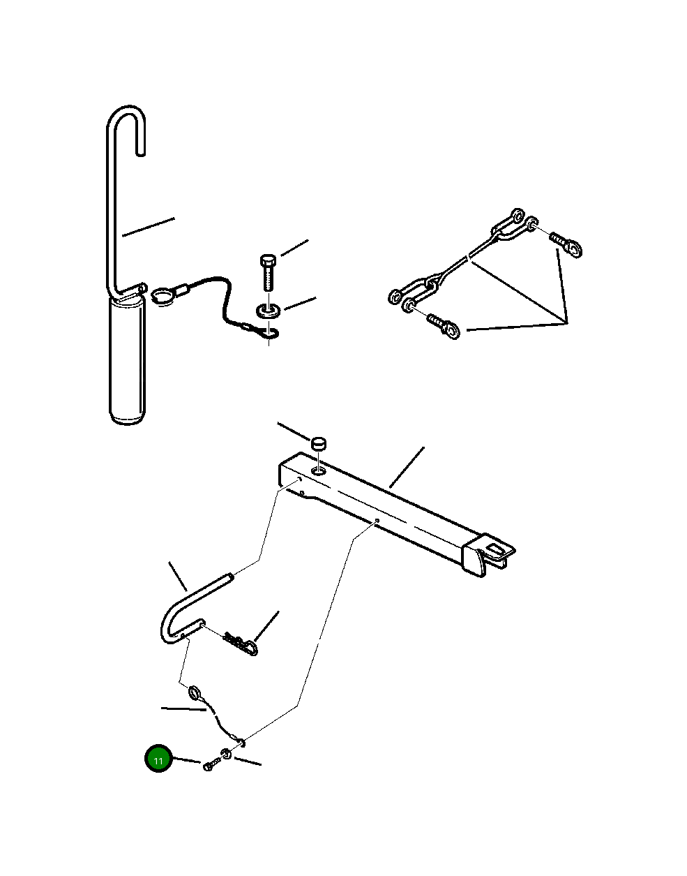 Болт 801015061 Komatsu