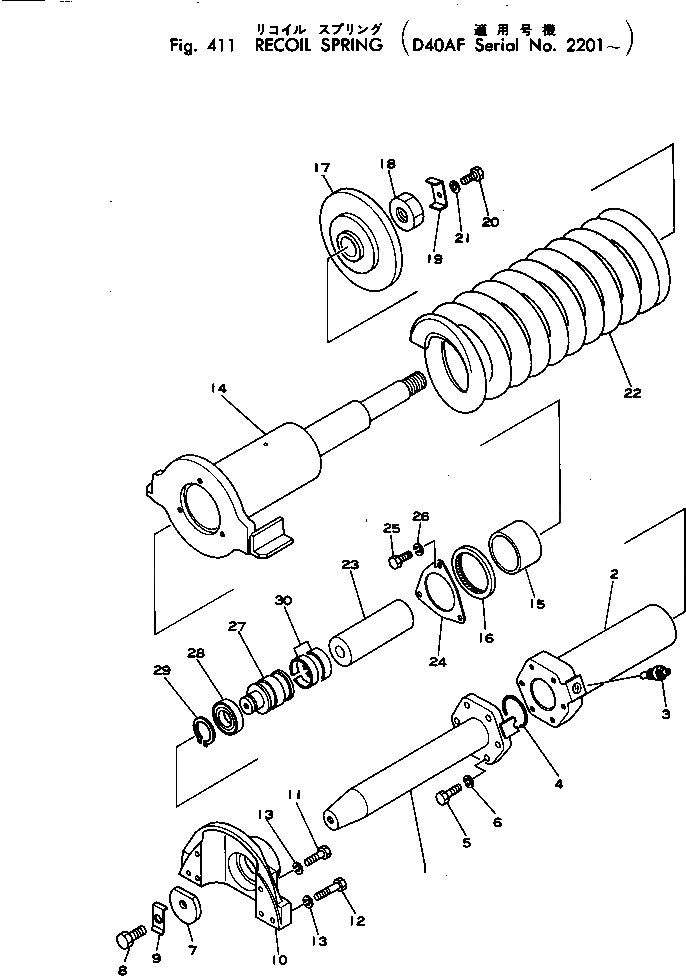 Болт 125-30-14120 Komatsu