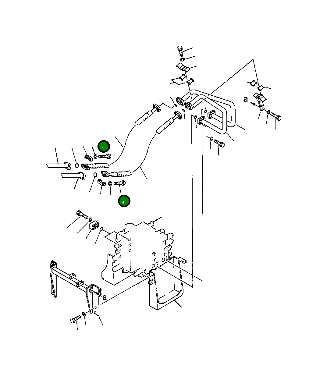 Болт 070372-21035 Komatsu