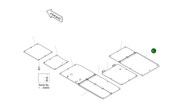 Крышка 2621-3719A Komatsu