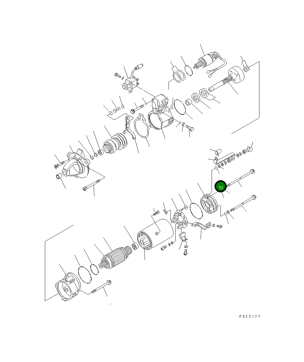 Кольцо уплотнительное (O-Ring) SD6414-04280X0 Komatsu