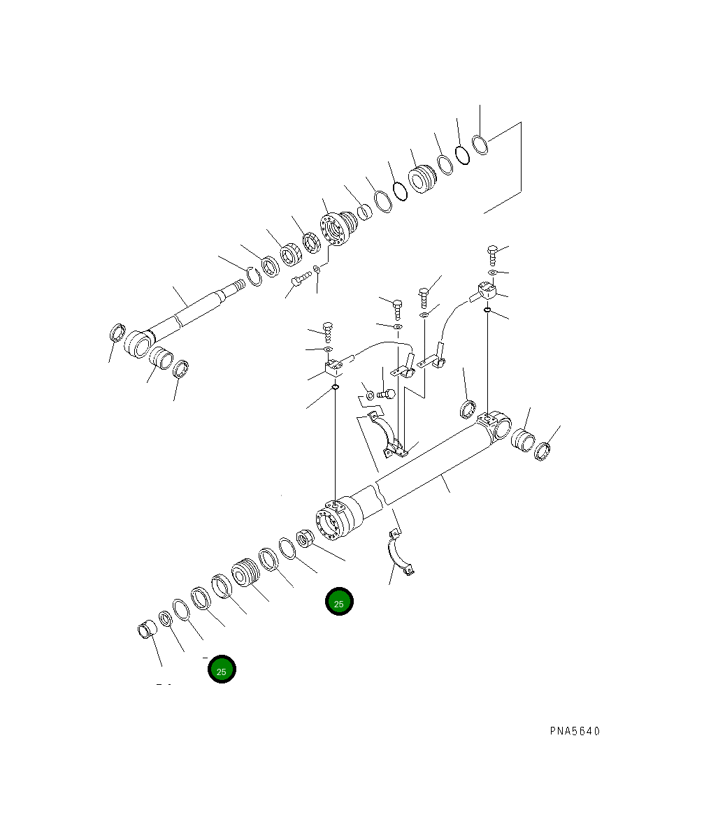 Кольцо 707-44-10411 Komatsu