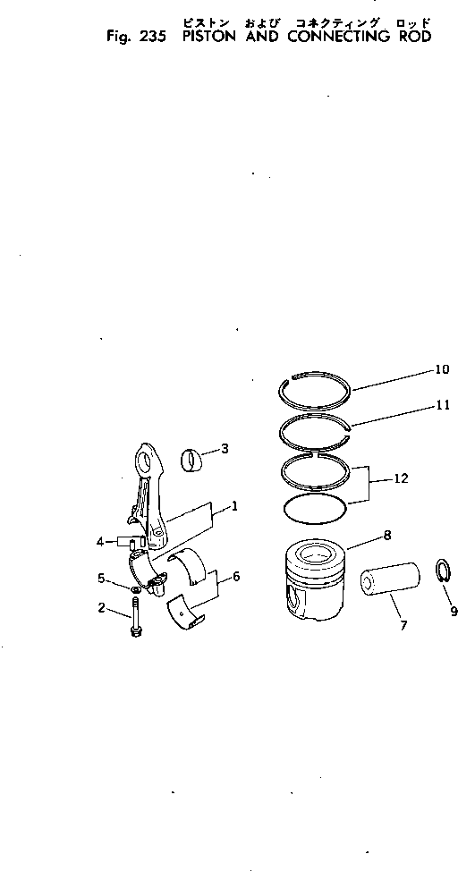 Болт CU3013266  Komatsu