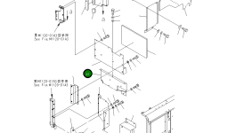 Крышка 209-53-11141 Komatsu