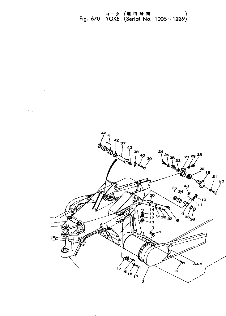 Болт 285-70-11260  Komatsu