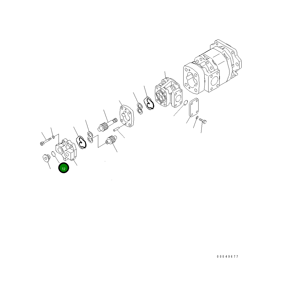 Кольцо уплотнительное (O-Ring) 705-40-80690 Komatsu