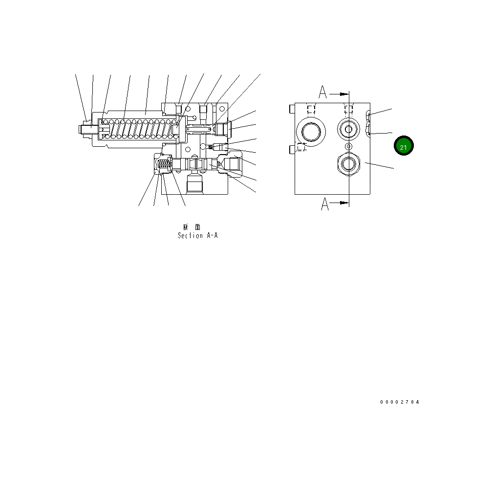 Кольцо уплотнительное (O-Ring) UC1300026002  Komatsu