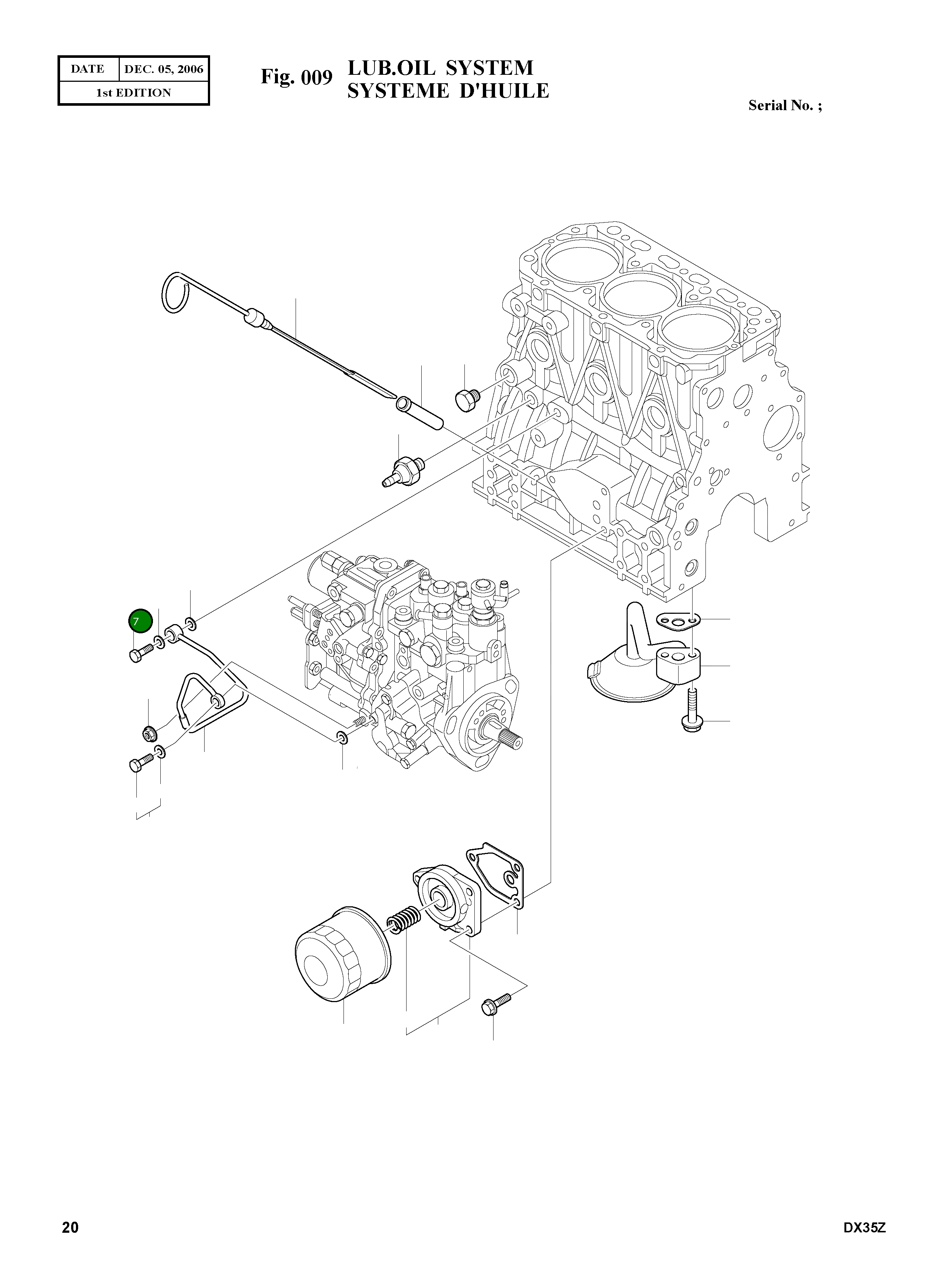 Болт K9004679 Komatsu