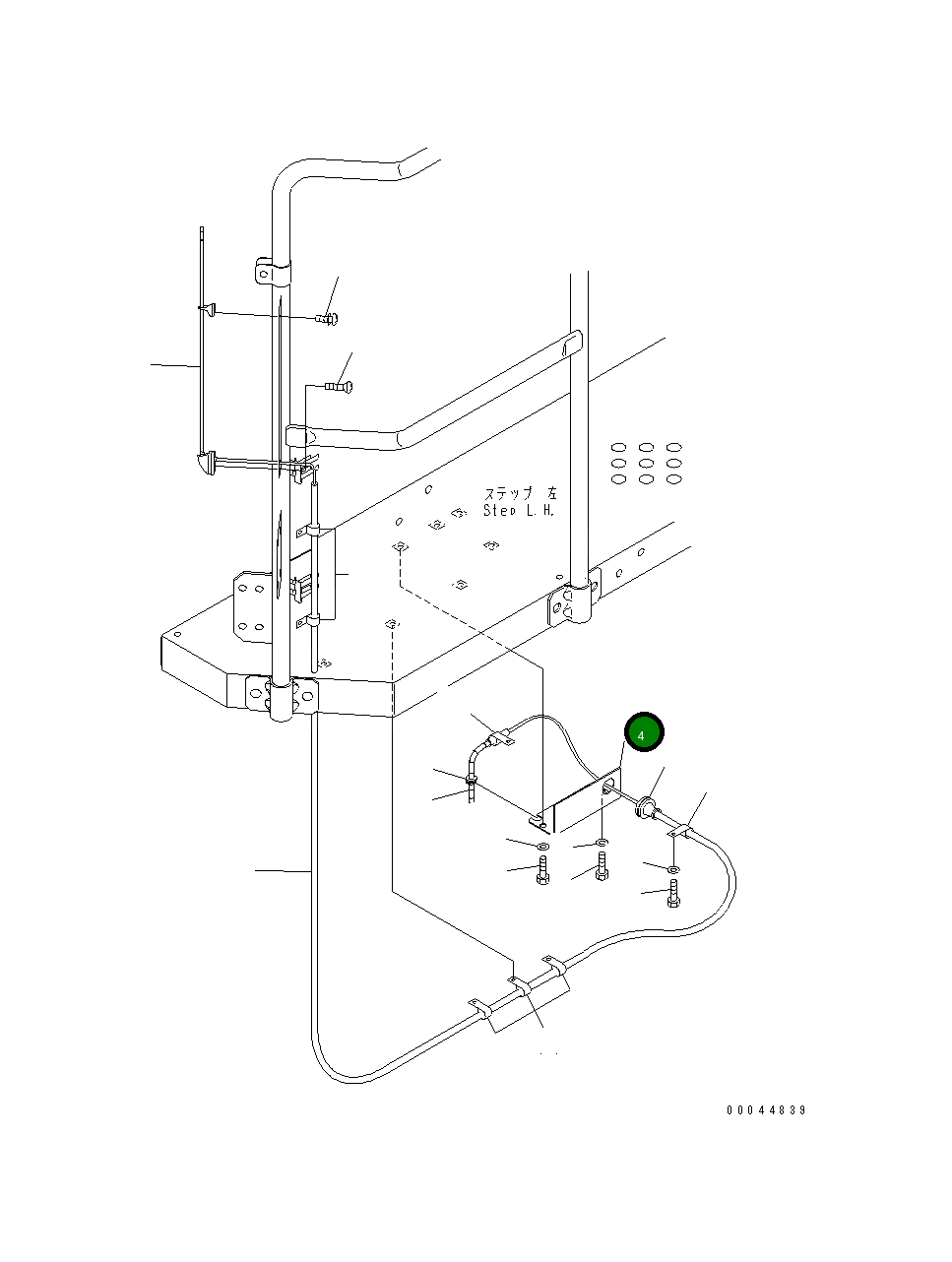 Крышка 561-54-86940 Komatsu