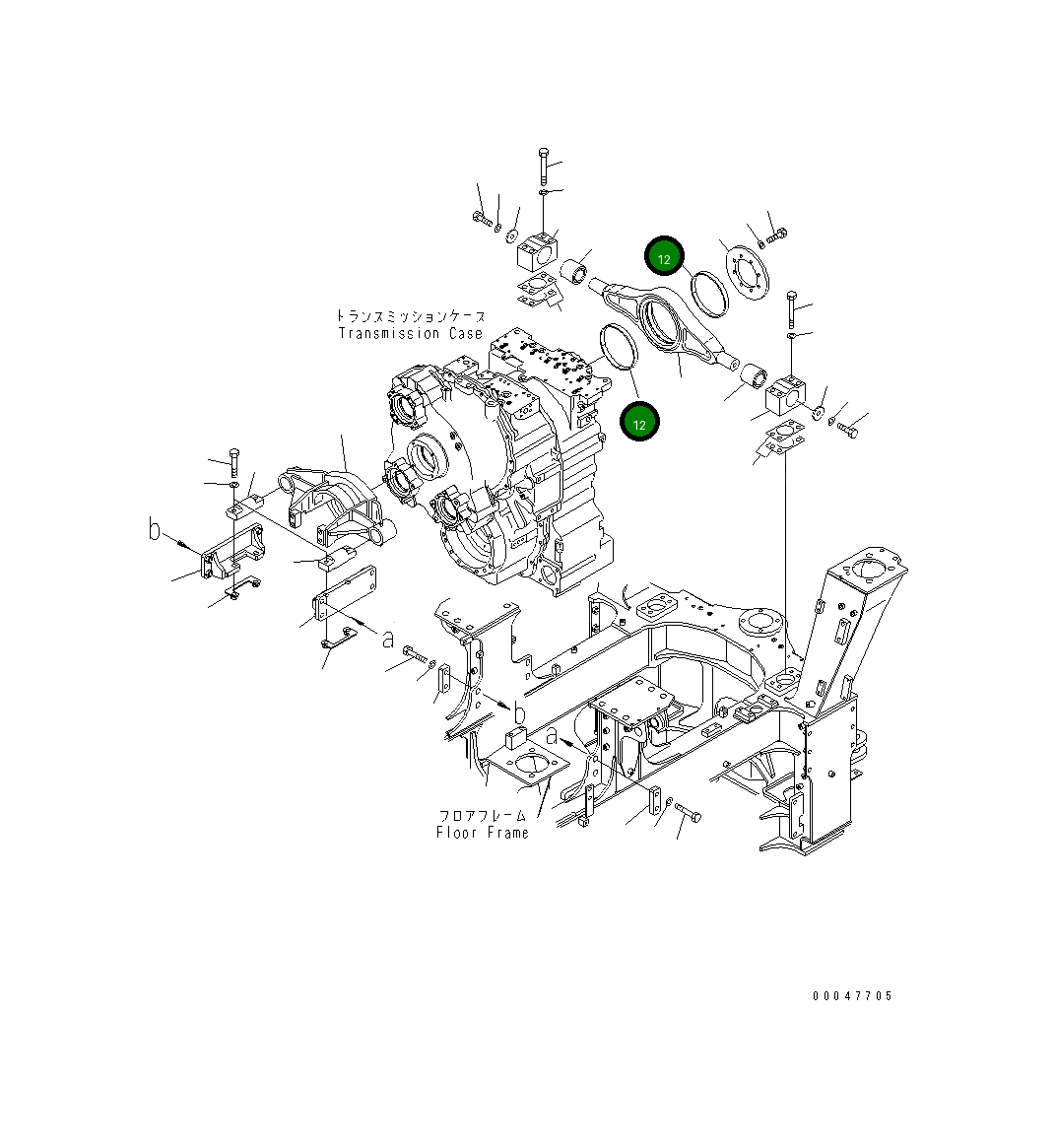 Кольцо 56B-16-11190 Komatsu
