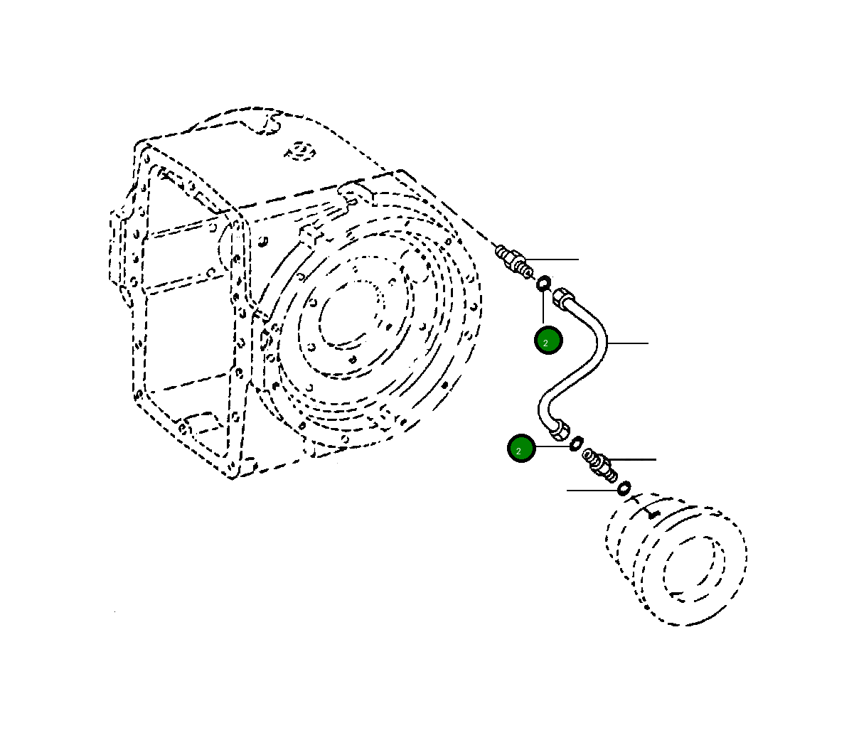 Кольцо уплотнительное (O-Ring) 1432 800 H1 Komatsu