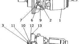 Кольцо уплотнительное (O-Ring) 02892-03123 Komatsu
