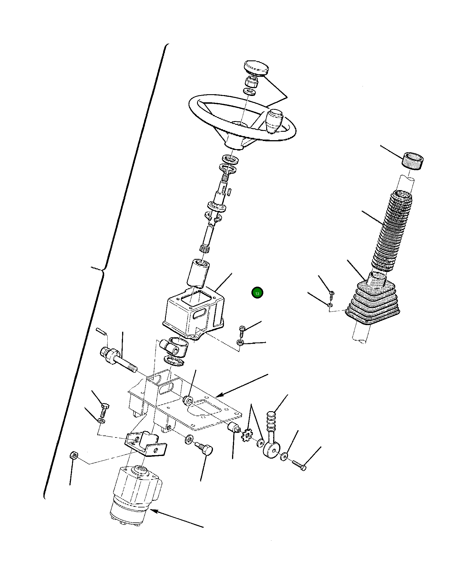 Крышка 21D-40-11110 Komatsu