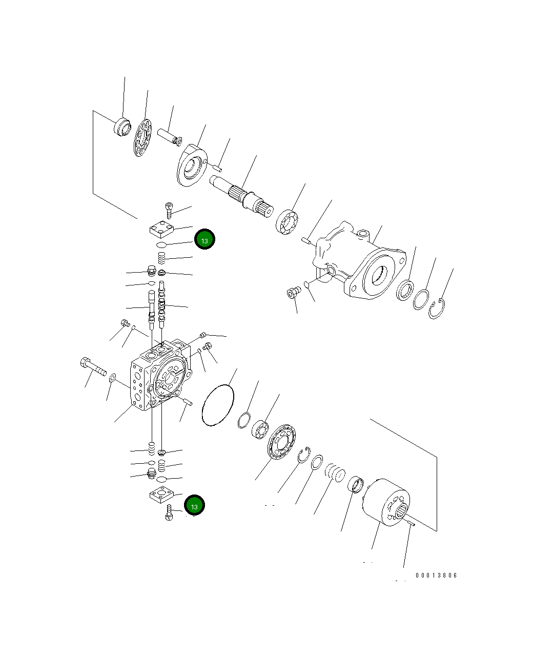 Крышка 708-7L-16320  Komatsu