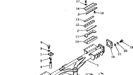 Винт 01224-30820 Komatsu
