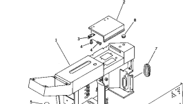 Крышка 201-54-62581 Komatsu
