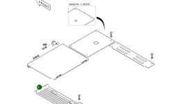 Крышка 2621-3457A Komatsu