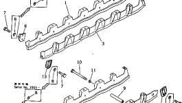 Проставка 198-30-12220 Komatsu