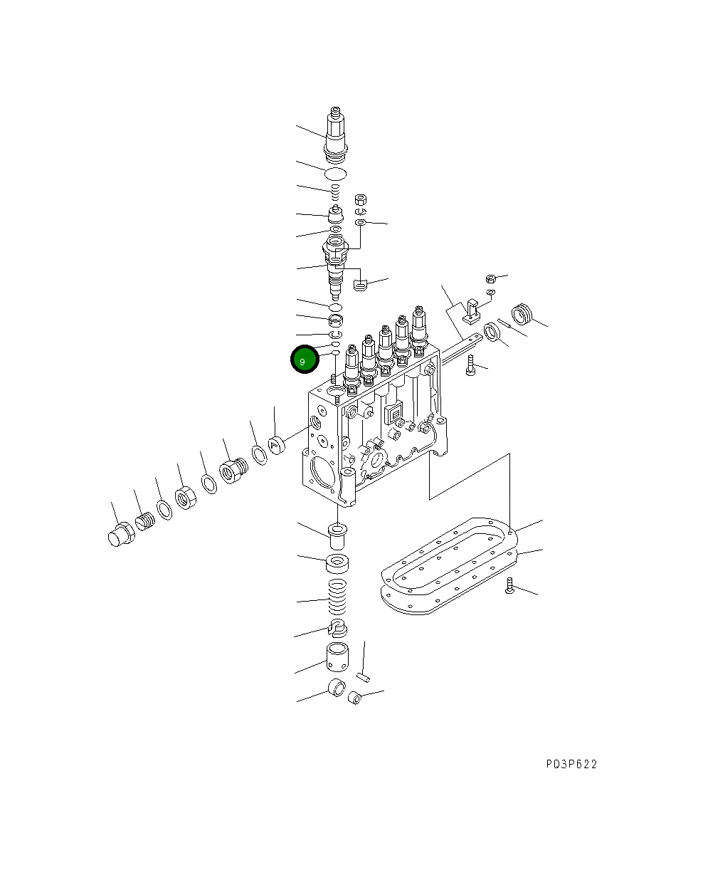 Кольцо уплотнительное (O-Ring) ND949140-1120 Komatsu