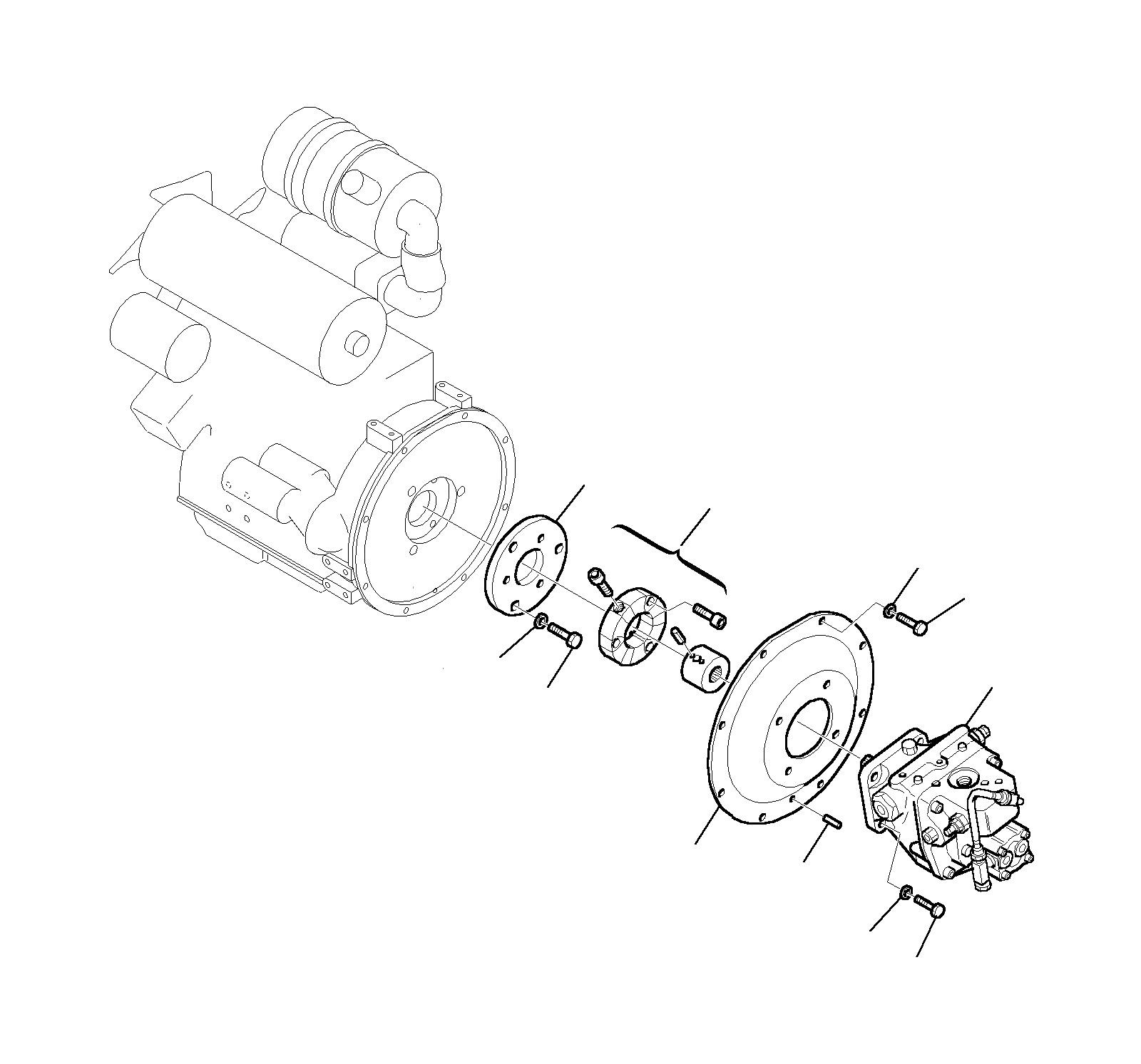 Крышка 3F2004051  Komatsu