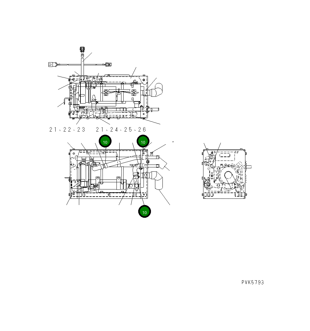 Болт MKBW13=0612 Komatsu