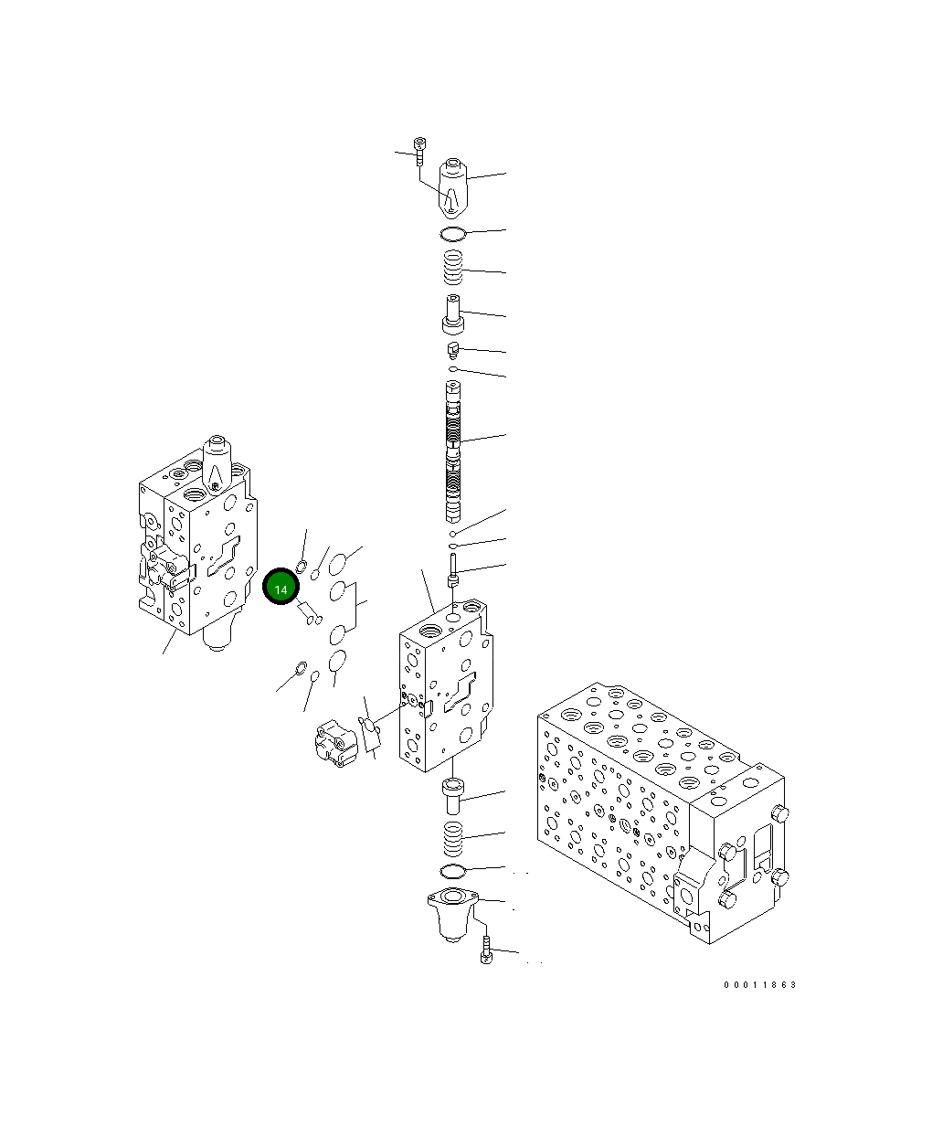Кольцо уплотнительное (O-Ring) 723-46-17530 Komatsu