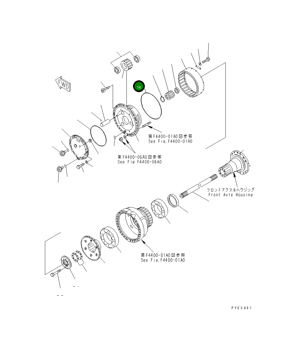 Кольцо уплотнительное (O-Ring) 07000-05440 Komatsu