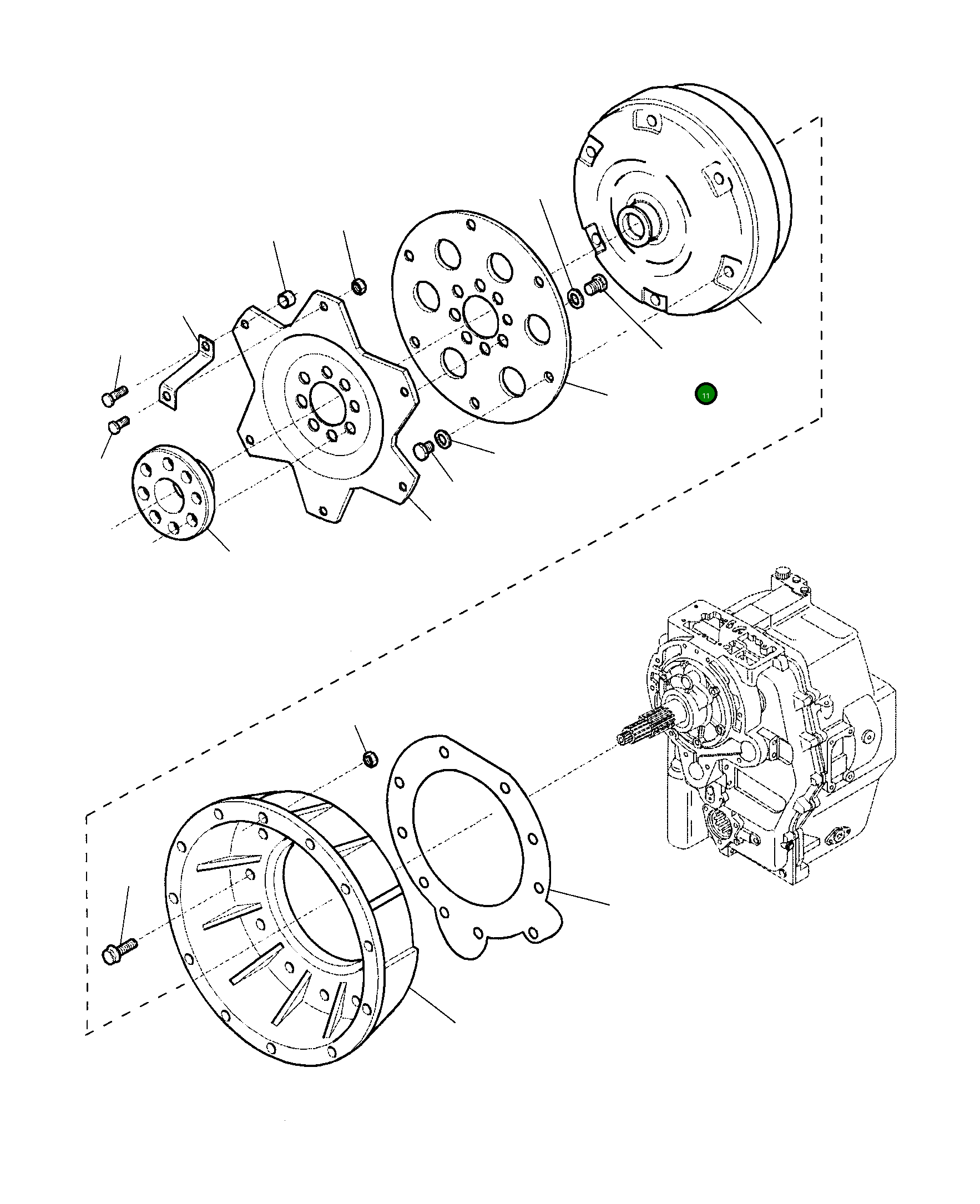 Болт CAO021216 Komatsu