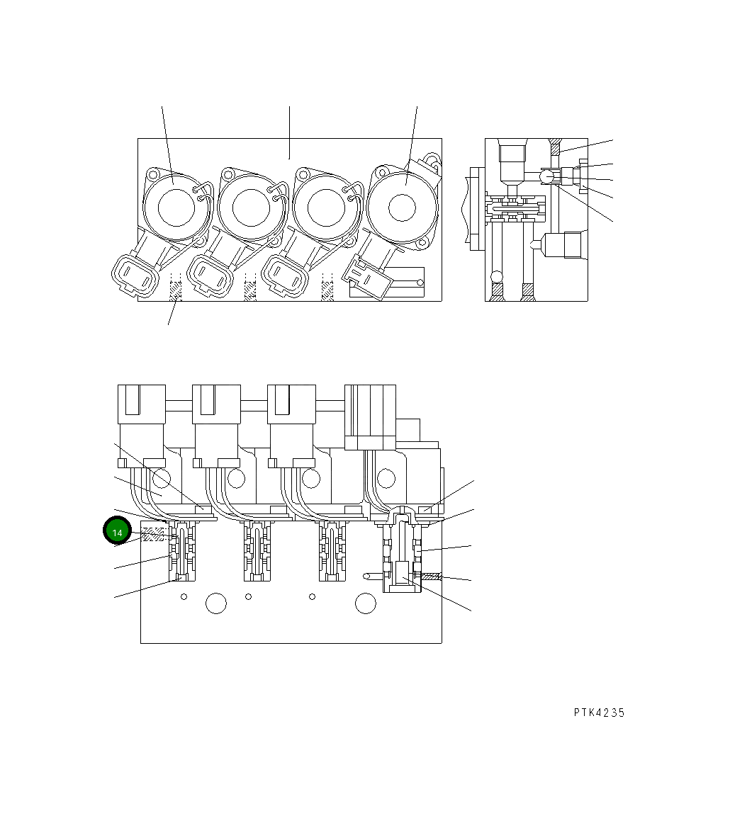 Кольцо уплотнительное (O-Ring) UC1300049005 Komatsu