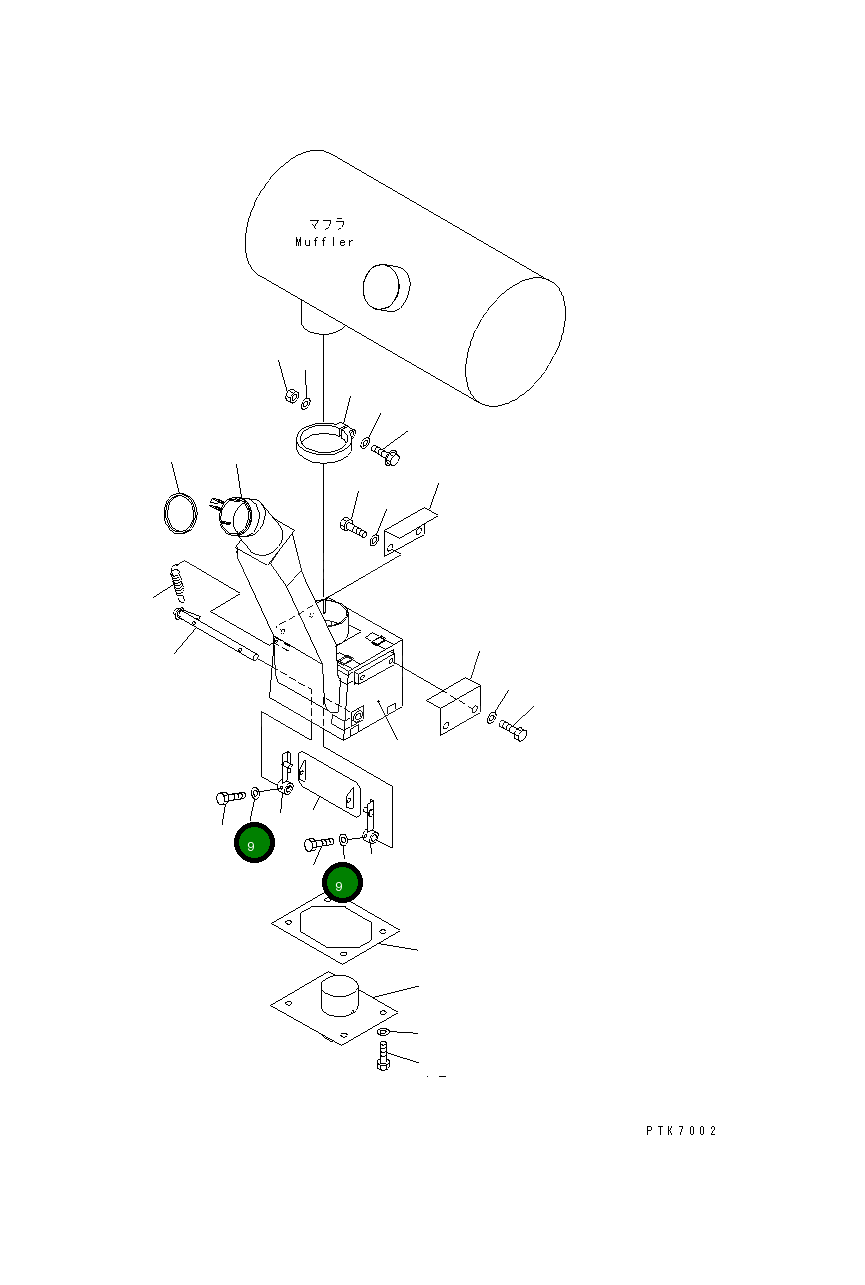 Болт 01010-E0630 Komatsu