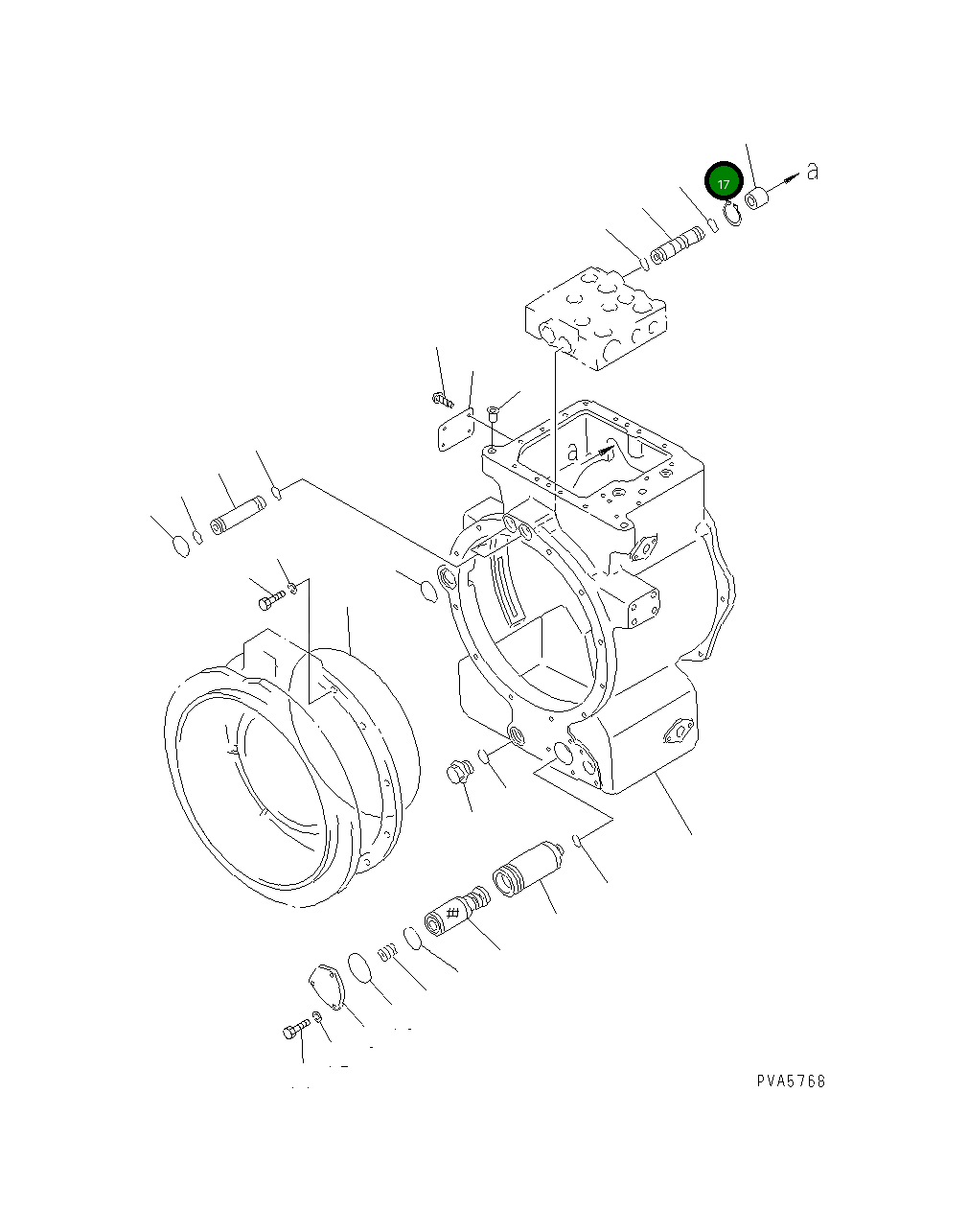 Кольцо 04064-02815 Komatsu