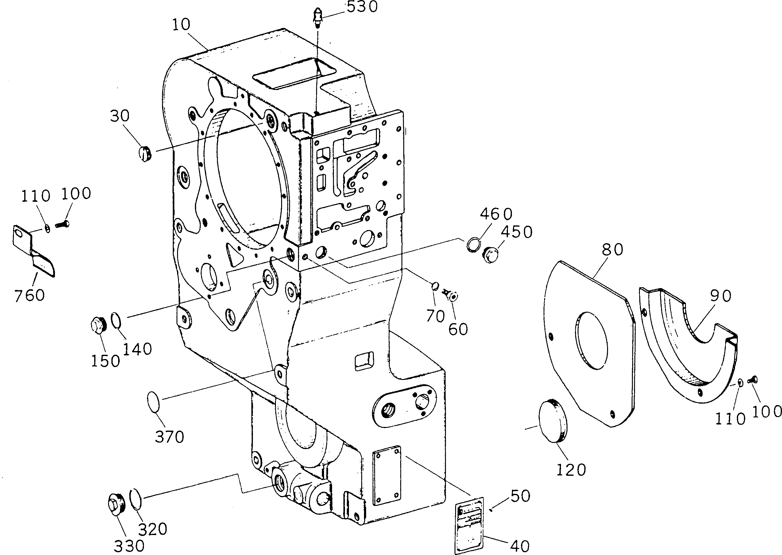 Кольцо уплотнительное (O-Ring) BW052584 Komatsu