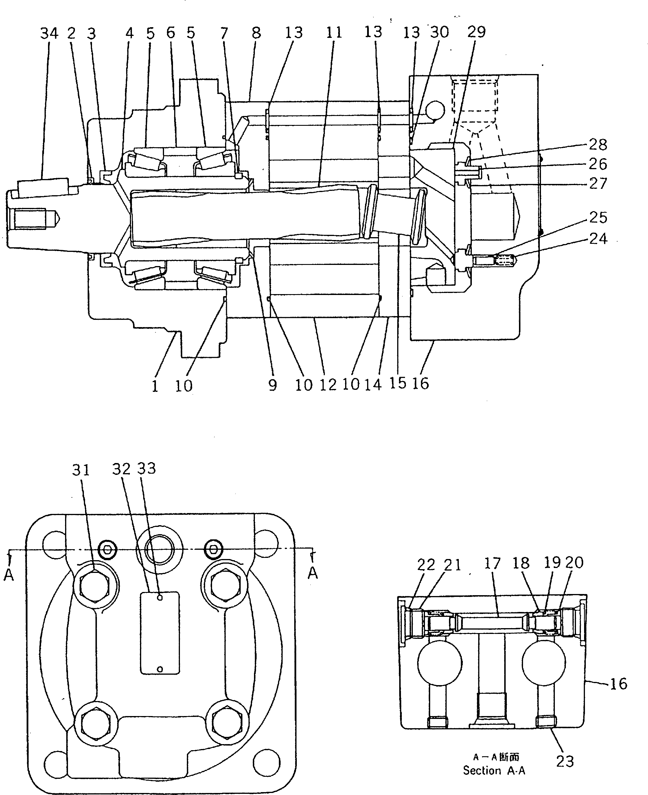 Кольцо уплотнительное (O-Ring) FF7830-61130  Komatsu
