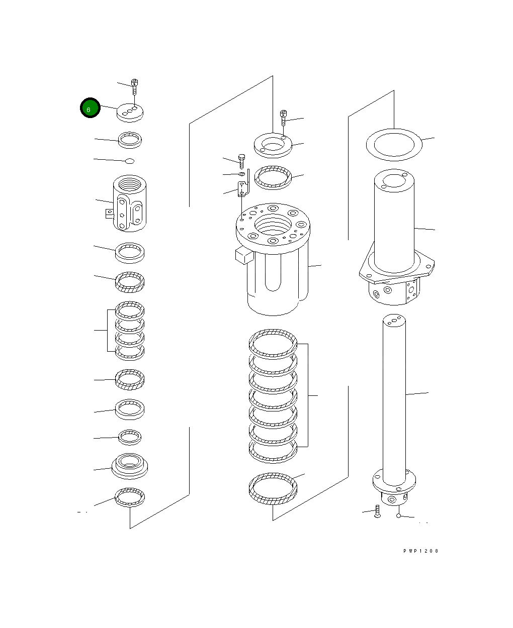 Крышка 20G-30-K2360 Komatsu