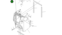 Крышка 124-54-61152 Komatsu