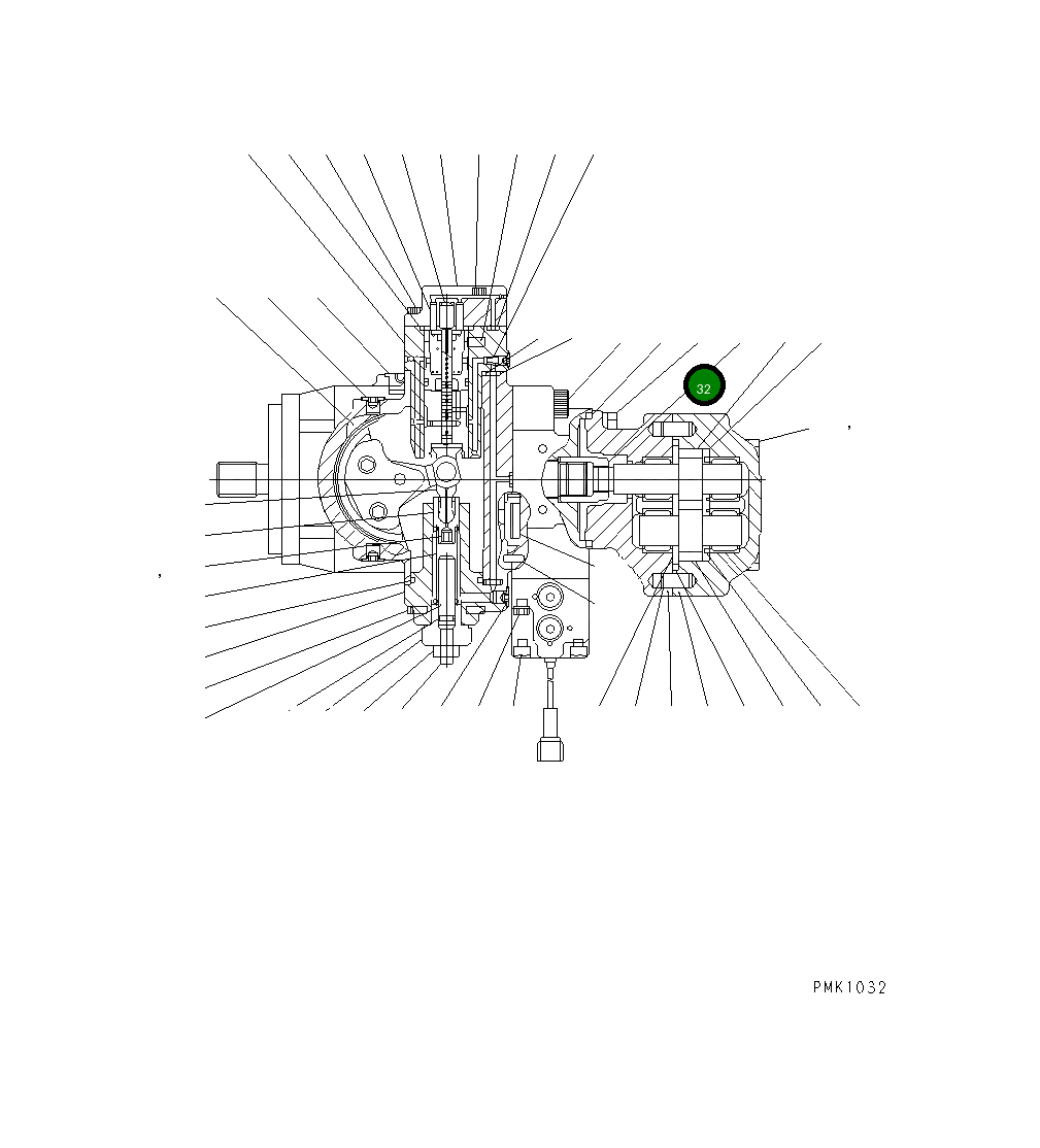 Кольцо уплотнительное (O-Ring) TM0205-601  Komatsu