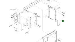 Крышка 2621-3177C Komatsu