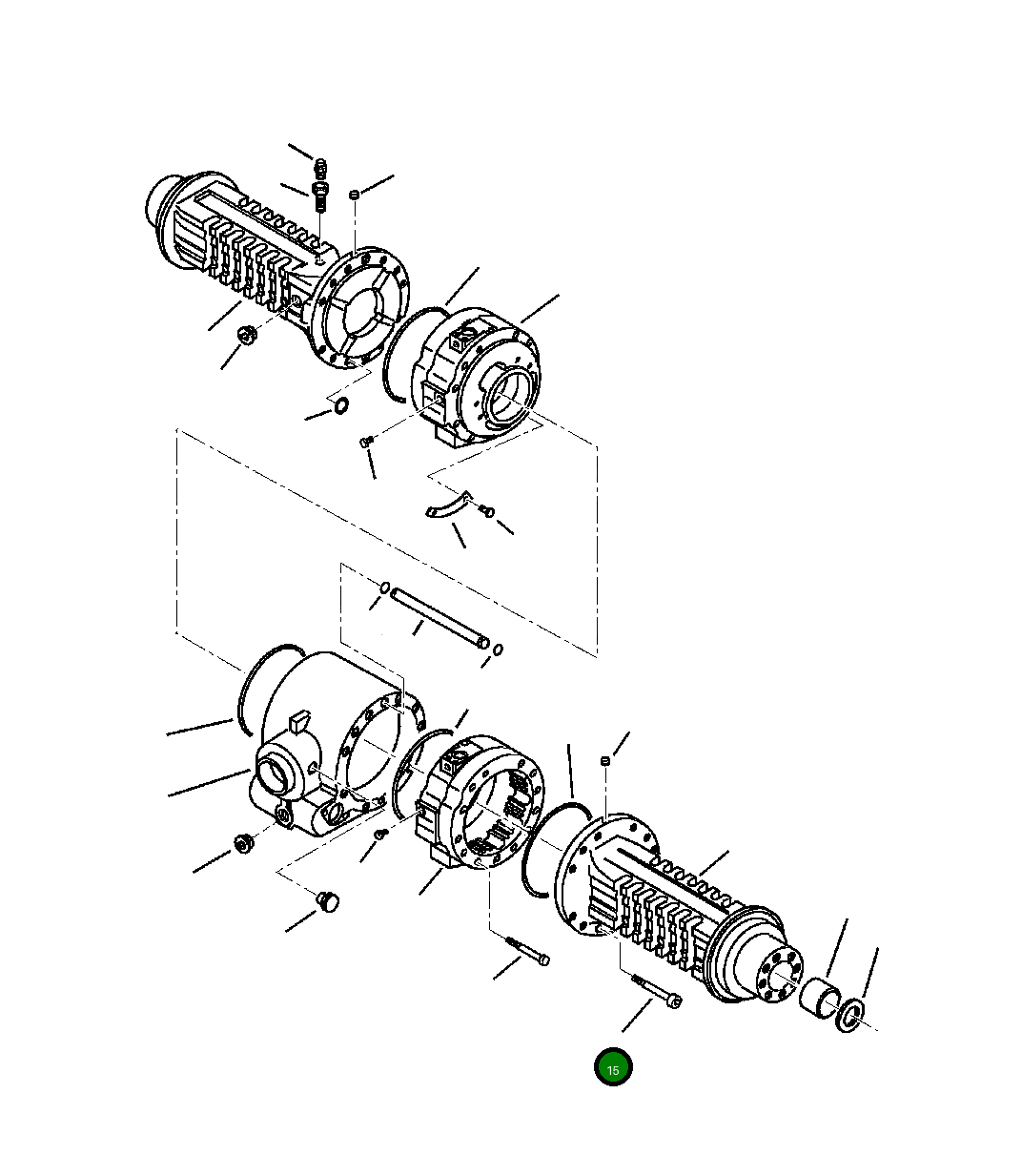 Болт CA0020993  Komatsu