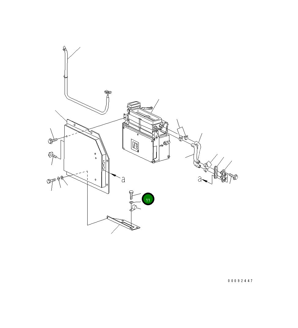 Болт ANKB+0505CAA  Komatsu