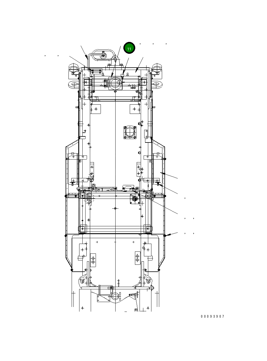 Крышка 23A-54-17710 Komatsu