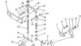 Рычаг 101-11-15391 Komatsu