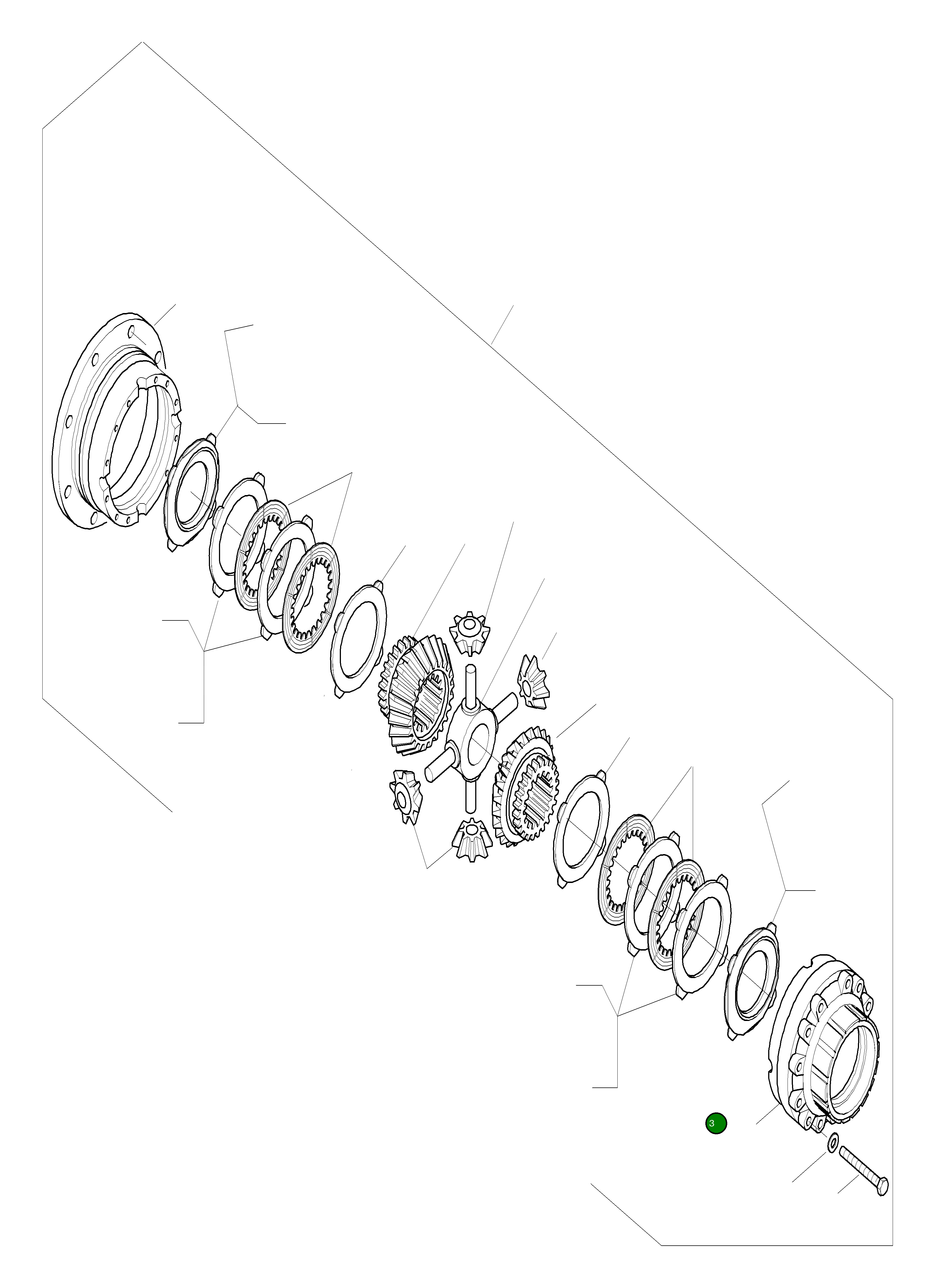 Крышка 419-22-27120 Komatsu