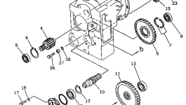 Вилка 363-15-13410 Komatsu